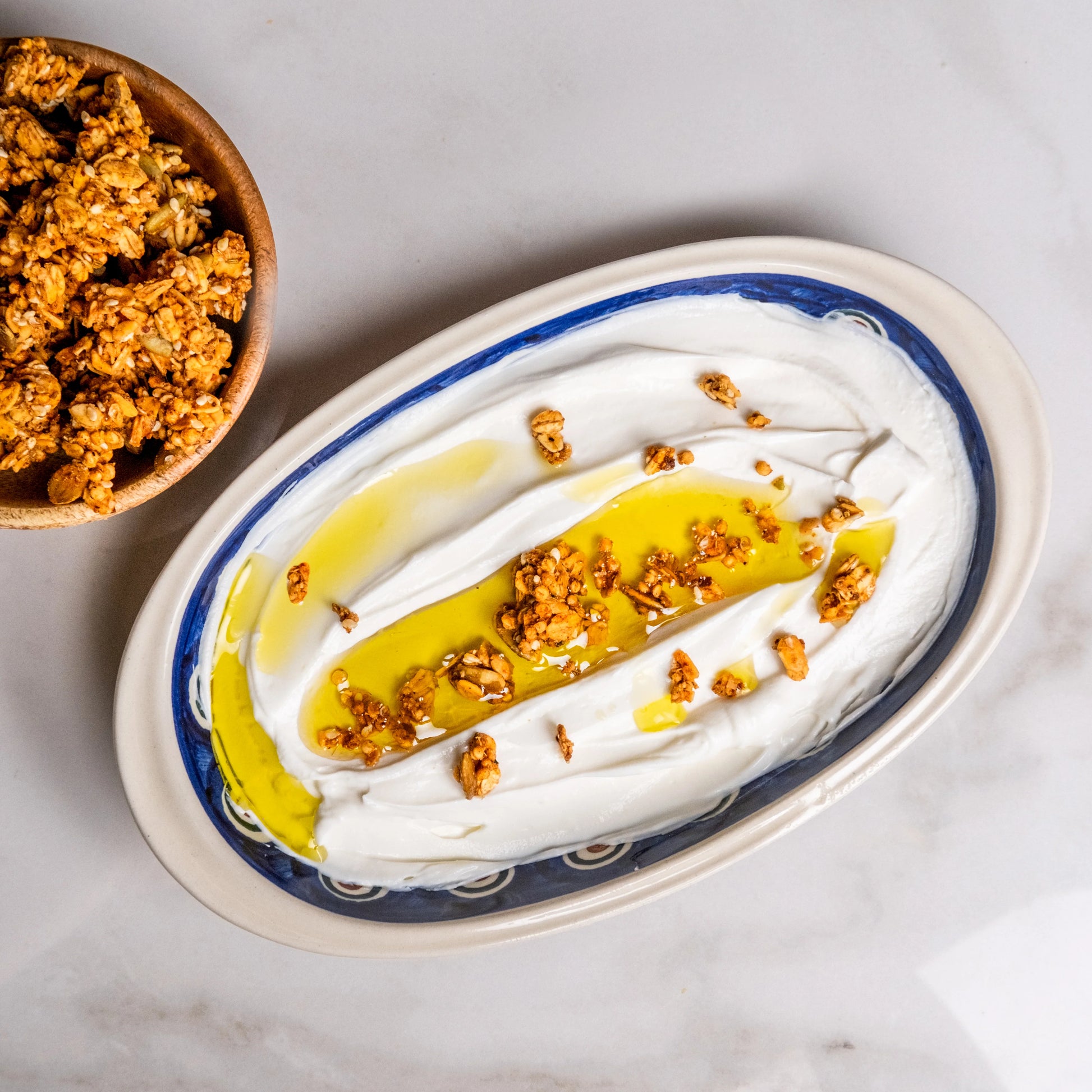 Egyptian Dukkah Spice Flavoured Savoury Granola Bites - Bianca Loves