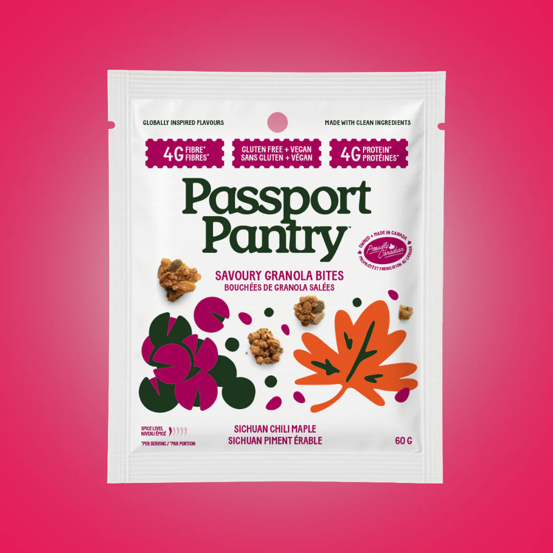 Sichuan Chili Maple Flavoured Savoury Granola Bites - Bianca Loves