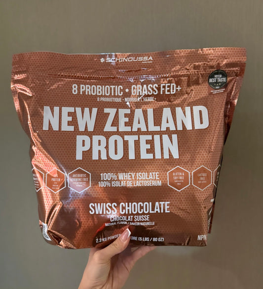 New Zealand Whey Protein Isolate in Chocolate - Bianca Loves