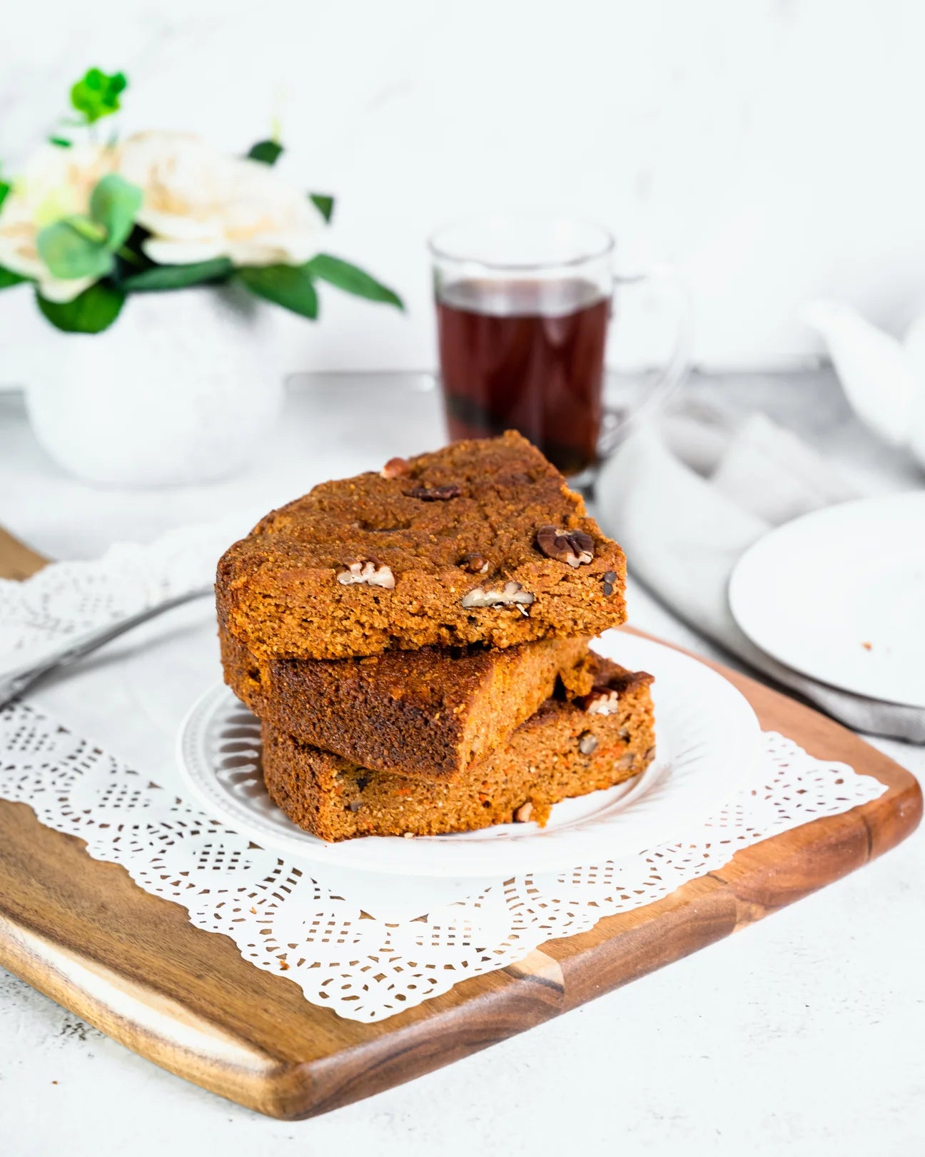 Tea Time Carrot Cake (150 grams slice) *Paleo* - Bianca Loves