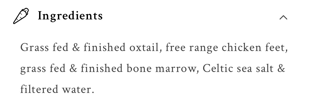Organic Bone Broths
