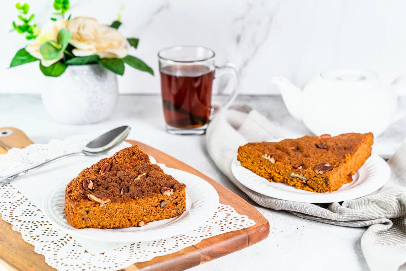 Tea Time Carrot Cake (150 grams slice) *Paleo* - Bianca Loves