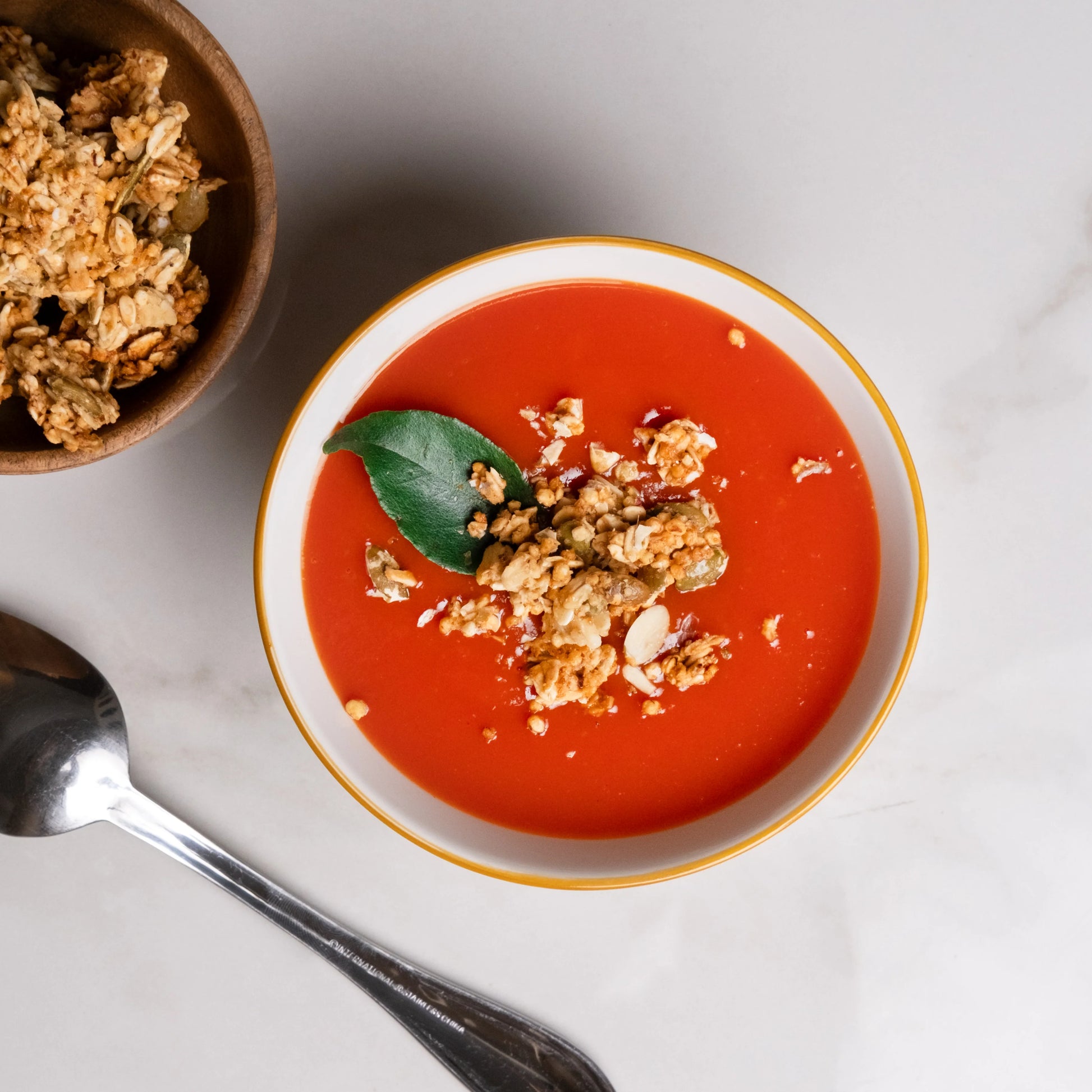 Egyptian Dukkah Spice Flavoured Savoury Granola Bites - Bianca Loves