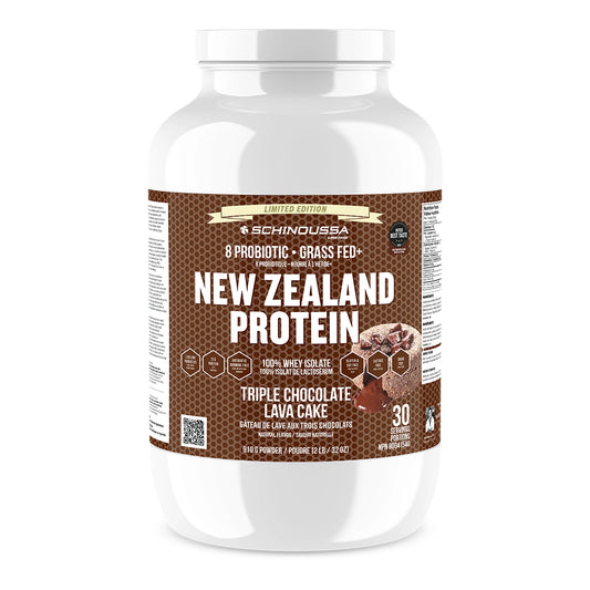 New Zealand Whey Protein Isolate in Triple Chocolate Lave Cake - Bianca Loves