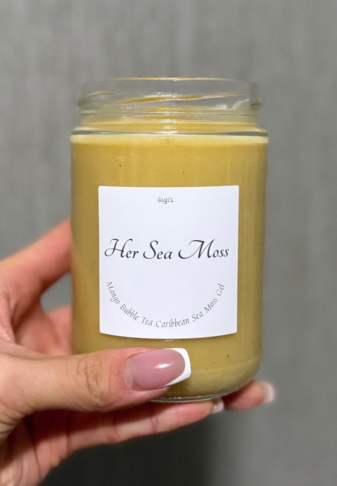 Mango Bubble Tea Sea Moss Gel 12oz - Bianca Loves