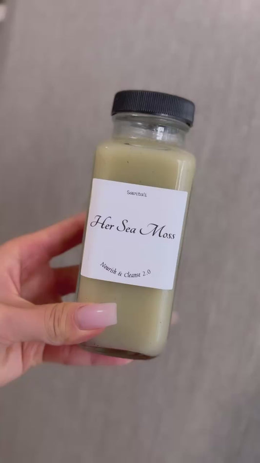 Her Sea Moss Nourish + Cleanse 2.0 10oz (3 pack)