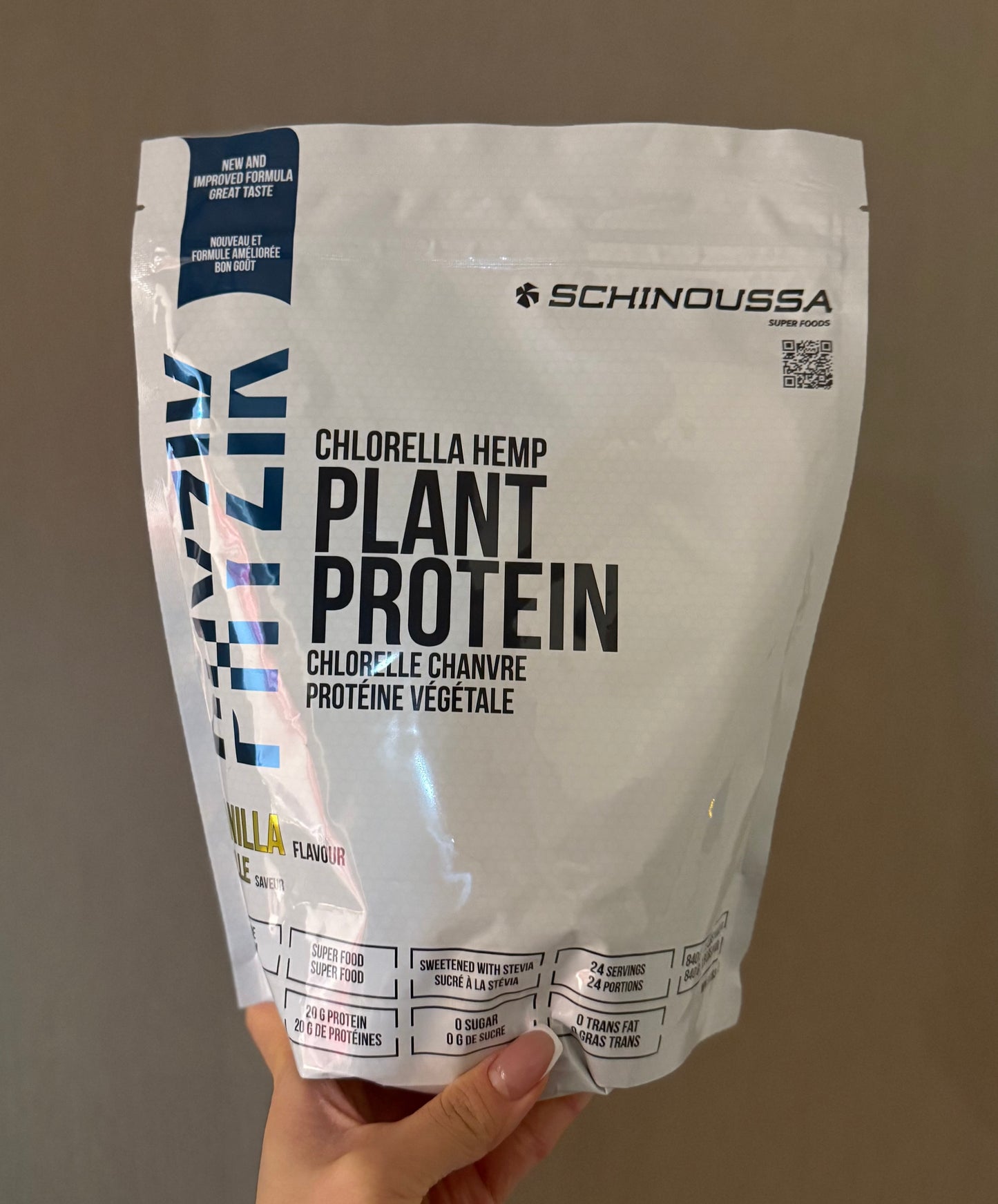 Chlorella Hemp Plant Protein Vanilla 840g