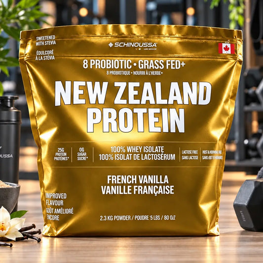 New Zealand Whey Protein Isolate in French Vanilla Protein - Bianca Loves