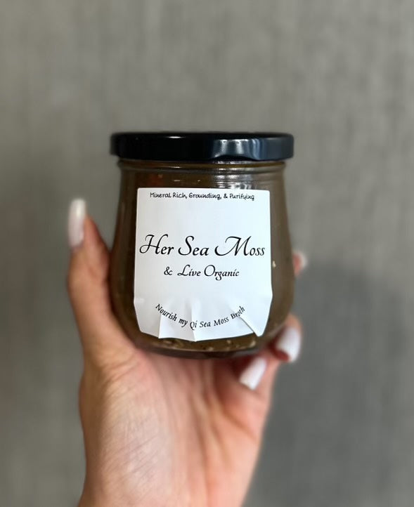 Nourish My Qi Sea Moss Broth (5 x 125ml or 230ml jars) - Bianca Loves